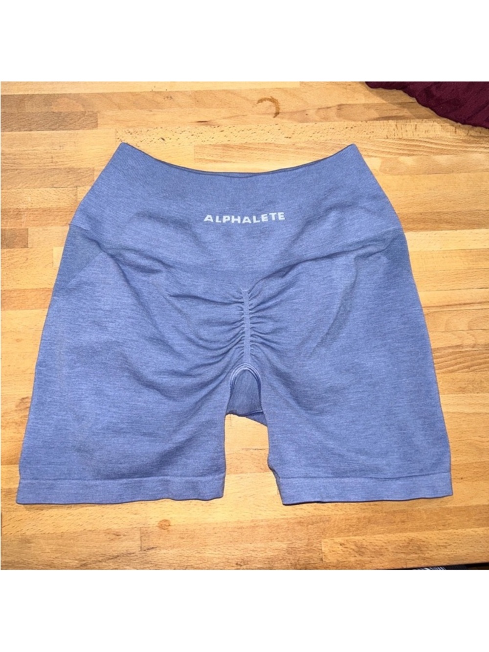 Alphalete French blue amplify shorts size S - Picture 2 of 5